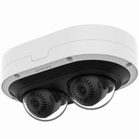 PNM-7082RVD Hanwha Vision P Series 3~6mm Motorized 30FPS @ 4MP Outdoor IR Day/Night WDR Dome IP Security Camera PoE