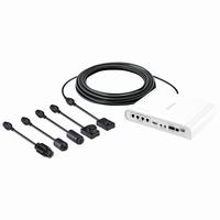 PNM-9000QB Hanwha Vision P Series 30FPS @ 2MP Indoor Day/Night WDR Remote Head IP Security Camera 12VDC/POE - No Lens