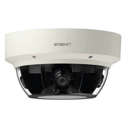 [DISCONTINUED] PNM-9000VQ Hanwha Techwin 4 x 30FPS @ 5M Outdoor Day/Night WDR Multi-directional IP Security Camera PoE
