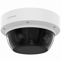 PNM-9002VQ Hanwha Vision P Series Multi-sensor Outdoor Day/Night WDR Dome IP Security Camera PoE - No Lens