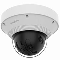 PNM-9022V Hanwha Vision 4x2.8mm 30FPS @ 8MP Outdoor Day/Night WDR Dome IP Security Camera 12VDC/POE