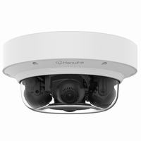 PNM-9084QZ1 Hanwha Vision 3~6mm Motorized 60FPS @ 8MP Outdoor Day/Night WDR Dome IP Security Camera HPoE