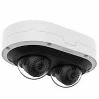 PNM-C12083RVD Hanwha Vision 3.4~6.8mm Motorized 15FPS @ 12MP Outdoor IR Day/Night WDR Dome IP Security Camera PoE