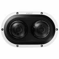 PNM-C12083RVD Hanwha Vision 3.4~6.8mm Motorized 15FPS @ 12MP Outdoor IR Day/Night WDR Dome IP Security Camera PoE