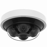 PNM-C16013RVQ Hanwha Vision 4 x 3.19mm 15 FPS @ 4MP Indoor/Outdoor IR Day/Night WDR Multi-directional Dome IP Security Camera PoE
