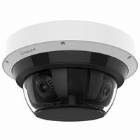 PNM-C16083RQZ Hanwha Vision 3.2-10.2mm Motorized 30FPS @ 4MP Indoor/Outdoor IR Day/Night WDR Multi-directional Dome IP Security Camera 12VDC/PoE