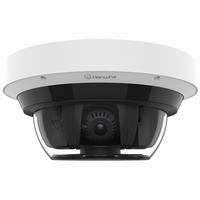 PNM-C16083RQZ Hanwha Vision 3.2-10.2mm Motorized 30FPS @ 4MP Indoor/Outdoor IR Day/Night WDR Multi-directional Dome IP Security Camera 12VDC/PoE