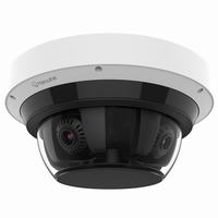 PNM-C32083RQZ Hanwha Vision 4.38-9.33mm Motorized 15FPS @ 8MP Indoor/Outdoor IR Day/Night WDR Multi-sensor Dome IP Security Camera PoE