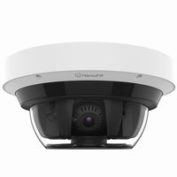 PNM-C32083RQZ Hanwha Vision 4.38-9.33mm Motorized 15FPS @ 8MP Indoor/Outdoor IR Day/Night WDR Multi-sensor Dome IP Security Camera PoE