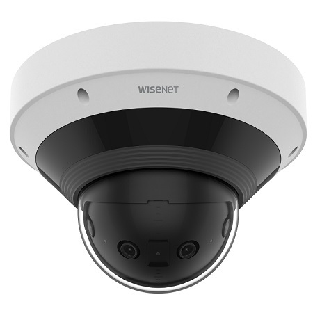 PNM-C9022RV Hanwha Techwin 2.8mm 20FPS @ 8MP Outdoor IR Day/Night WDR Panoramic IP Security Camera 12VDC/PoE