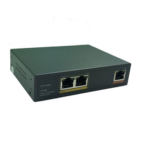 POE-SP102 Blue Line Series 2 PoE Ports PoE Switch