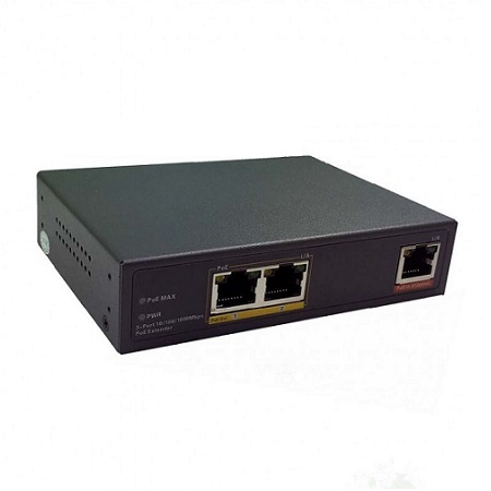 POE-SP102G Blue Line Series 2 PoE + 1 Uplink Ports PoE Switch