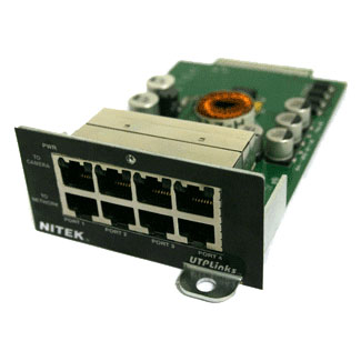 POE48 Nitek Power Over Ethernet Card