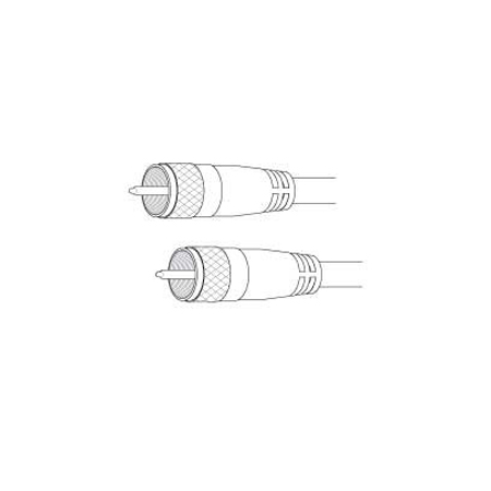 PP12T Vanco Cable RG58A Single Phase PL259/PL259 12 ft