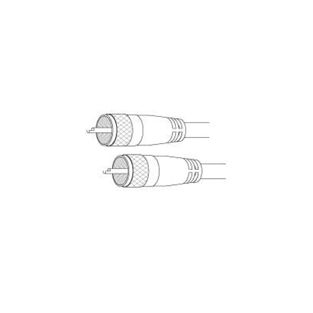 PP3M Vanco Cable RG8X Single Phase PL259/PL259 3 ft