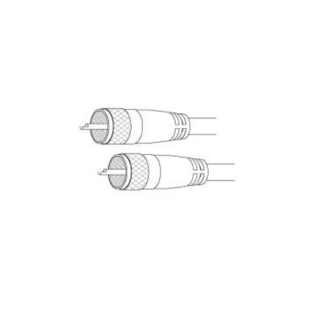 PP3MCX Vanco Cable RG8X Single Phase PL259/PL259 3 ft