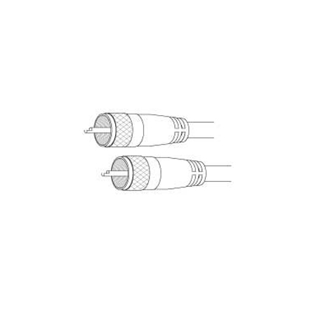 PP3MX Vanco Cable RG8X Single Phase PL259/PL259 3 ft
