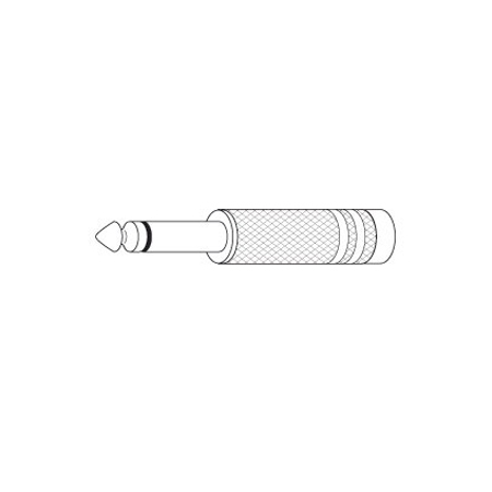 PP4X Vanco Connector 1/4 M(2C) Plug Solder Cable Mount