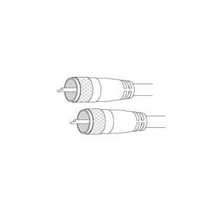 PP6MC Vanco Cable RG8X Single Phase PL259/PL259 6ft