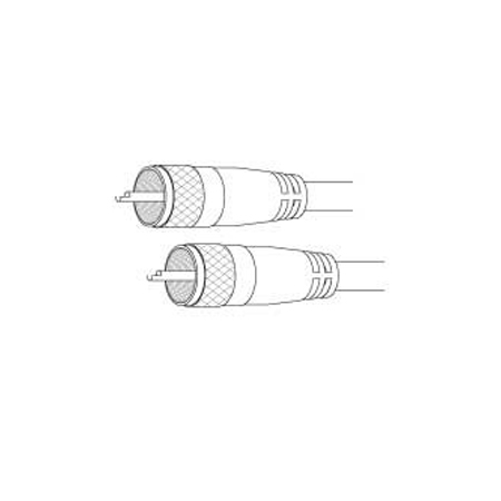 PP6MCX Vanco Cable RG8X Single Phase PL259/PL259 6ft