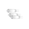 Show product details for PPP12X Vanco Cable RG59A Co-Phase PL259/2-PL259 12ft