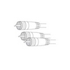 Show product details for PPP12 Vanco Cable RG59A Co-Phase PL259/2-PL259 12ft