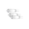 Show product details for PPP9X Vanco Cable RG59A Co-Phase PL259/2-PL259 9ft