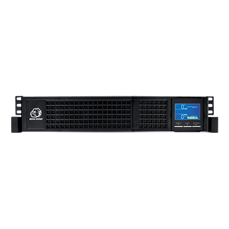 PR-R8U2K Big Dog Power Double Conversion Pure Sine Wave 110-127VAC 4 Always On Outlets + 4 Programmable Outlets 2U Rack Mounted UPS Backup Battery