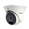 PRT-P5TXIR28 InVid Tech 2.8mm 20FPS @ 5MP Outdoor IR Day/Night WDR Turret IP Security Camera 12VDC/PoE