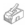Show product details for PT-106110 Platinum Tools RJ-11 (6P4C) Flat-Stranded - 500 Pack