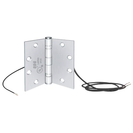 PTH-4Q SDC PTH Series Electrified Power Transfer Hinges - 626 Dull Chrome