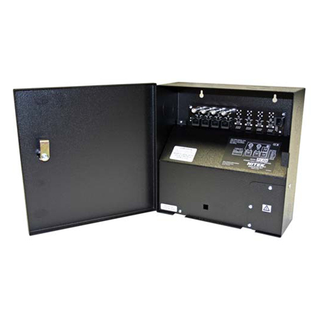 PV424 Nitek UTP 4 Camera Transceiver & Power Insertion Panel