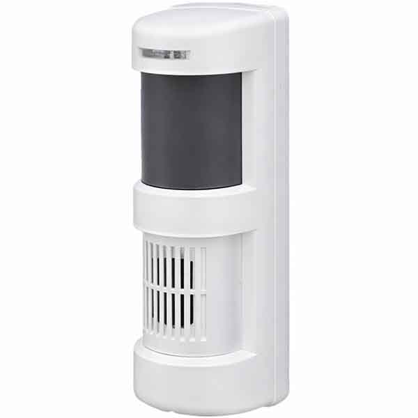PVW-12TE TAKEX 40' x 40' PIR Sensor Speaker with Recordable Messages 12-30VDC