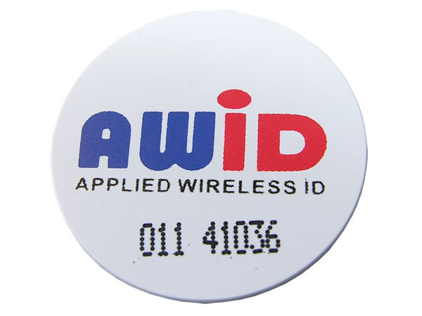 PW26S IEI AWID compatible, Proximity Wafer, 1 inch Diameter, Adhesive backing