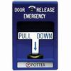 Show product details for 1000619 Potter RMS-1T SPST Pull Station - Releasing - Non-Returnable - Blue