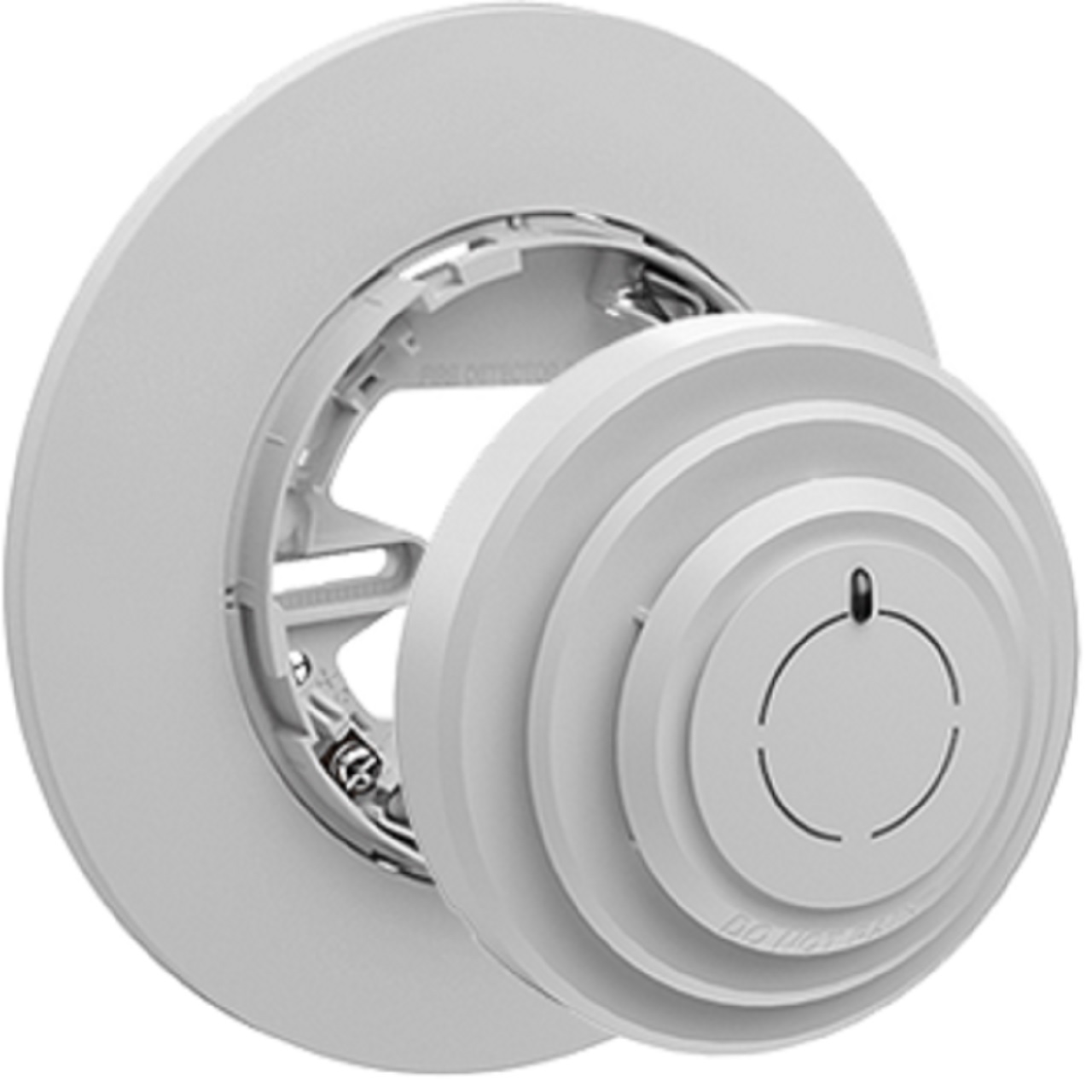 1430057 Potter PC-2PN6B Conventional Photoelectric Smoke Detector Without Magnetic Test w/ 6" Base