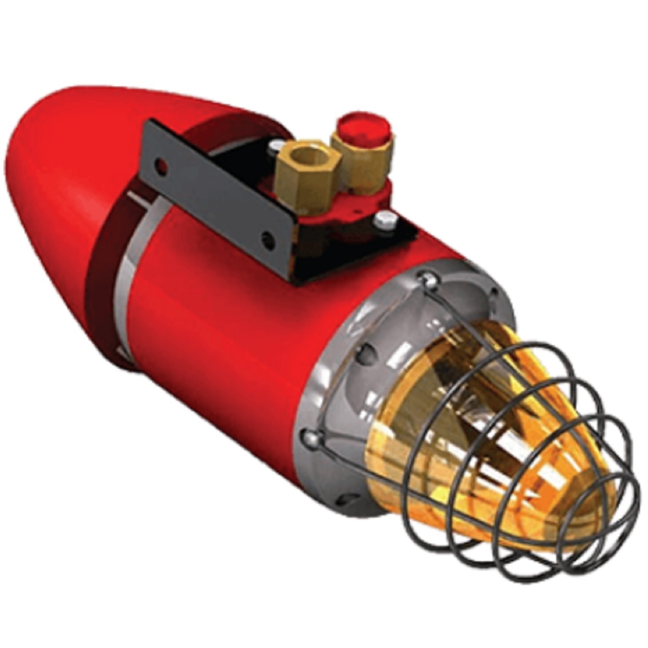 1430510 Potter YL-6 Explosion Proof Horn Strobe - Clear
