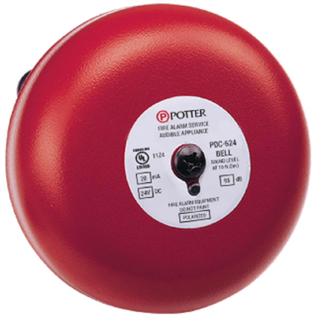 1750090 Potter MBA-1024 DC Powered Bell 24VDC