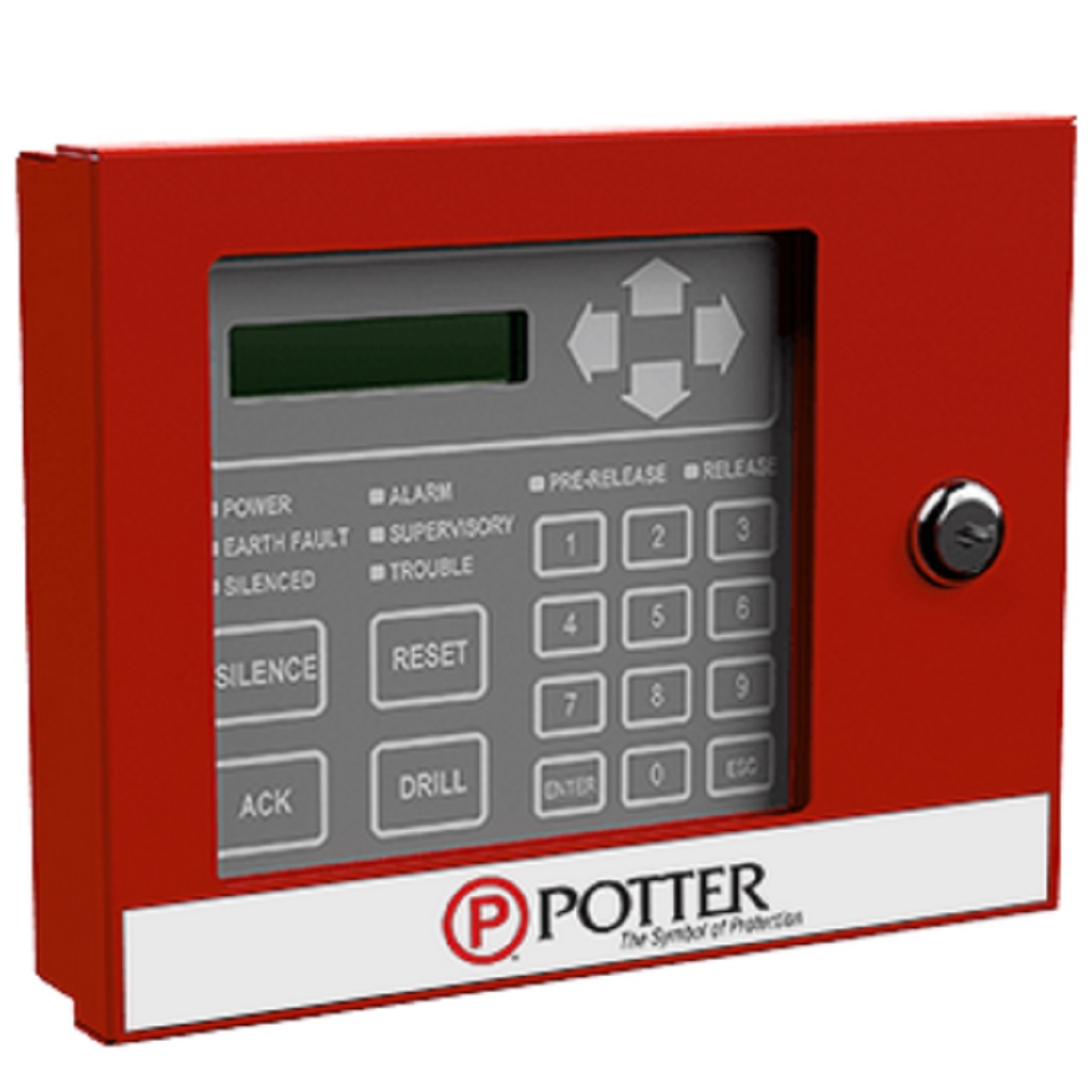3006458 Potter RA-6075 32 Charatcer LCD Annunciator