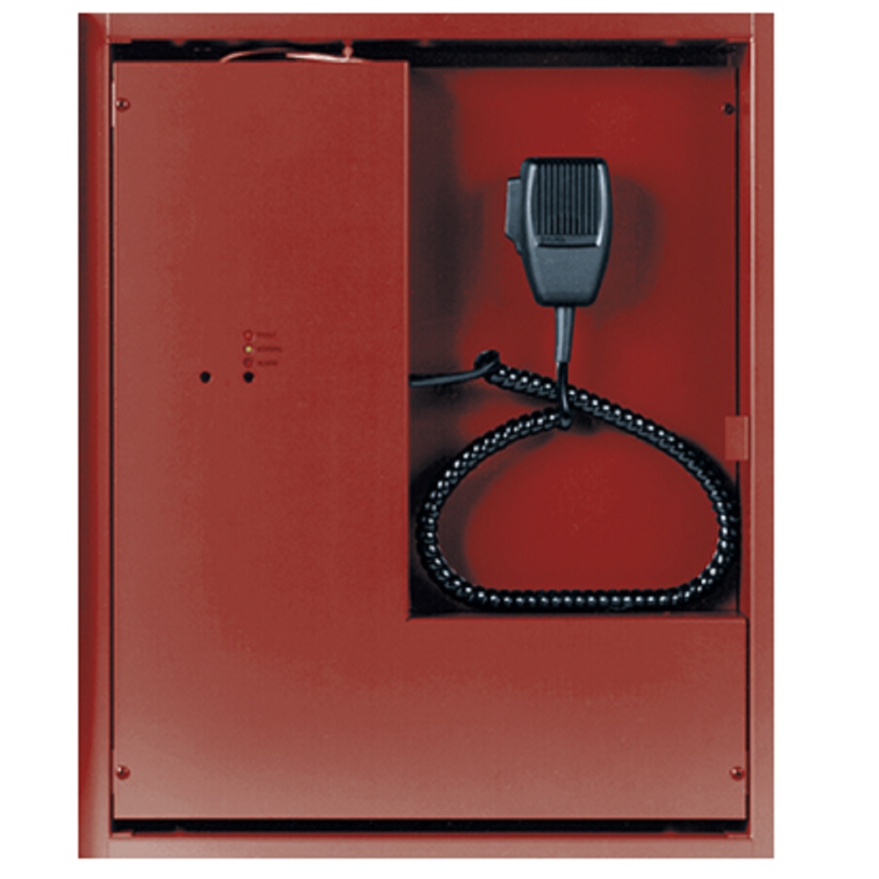 3500001 Potter PVX-25/4Z 25 Watt Voice Evacuation System - Red