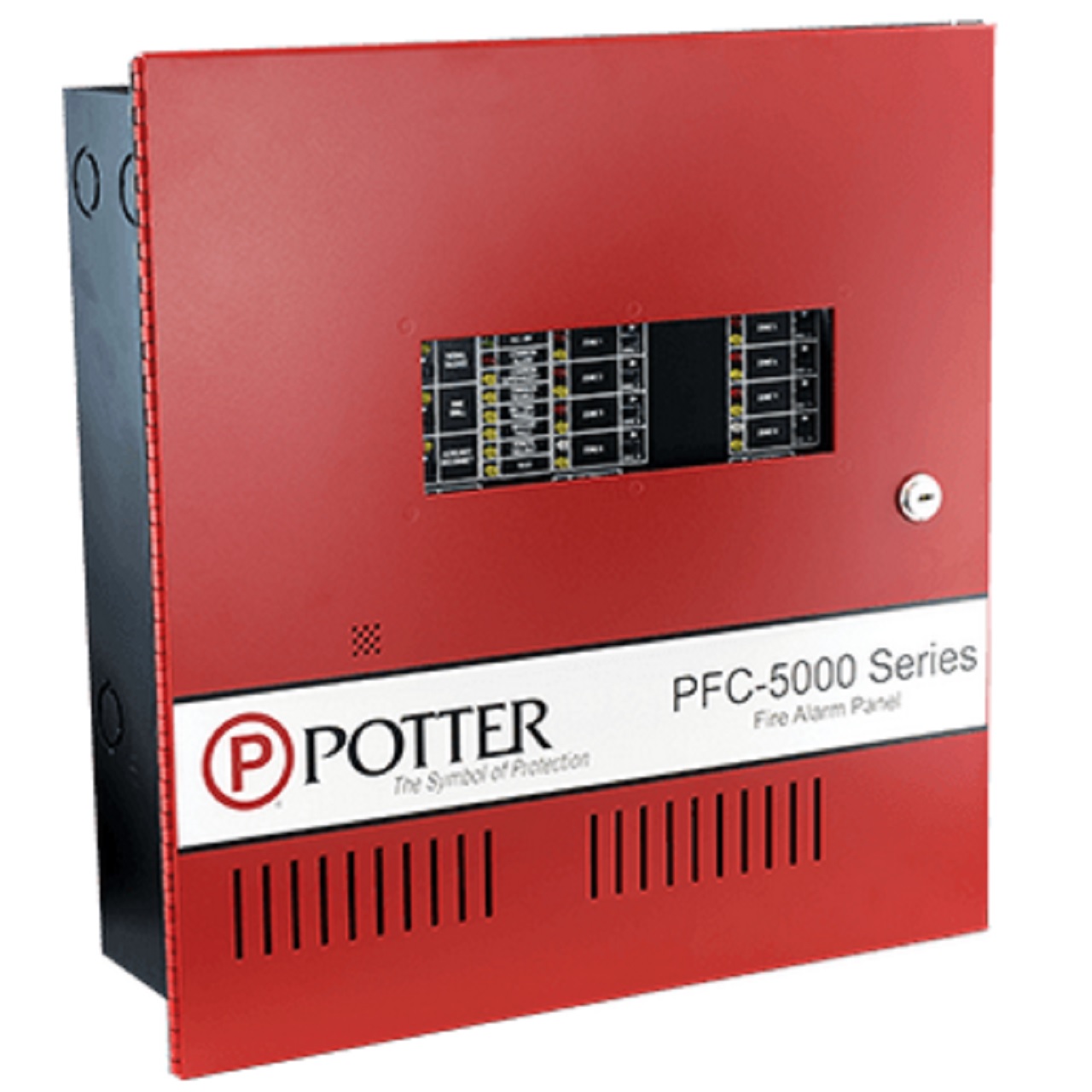 3992275 Potter PFC-5008 Microprocessor-Based 8 Zone Conventional Fire Panel