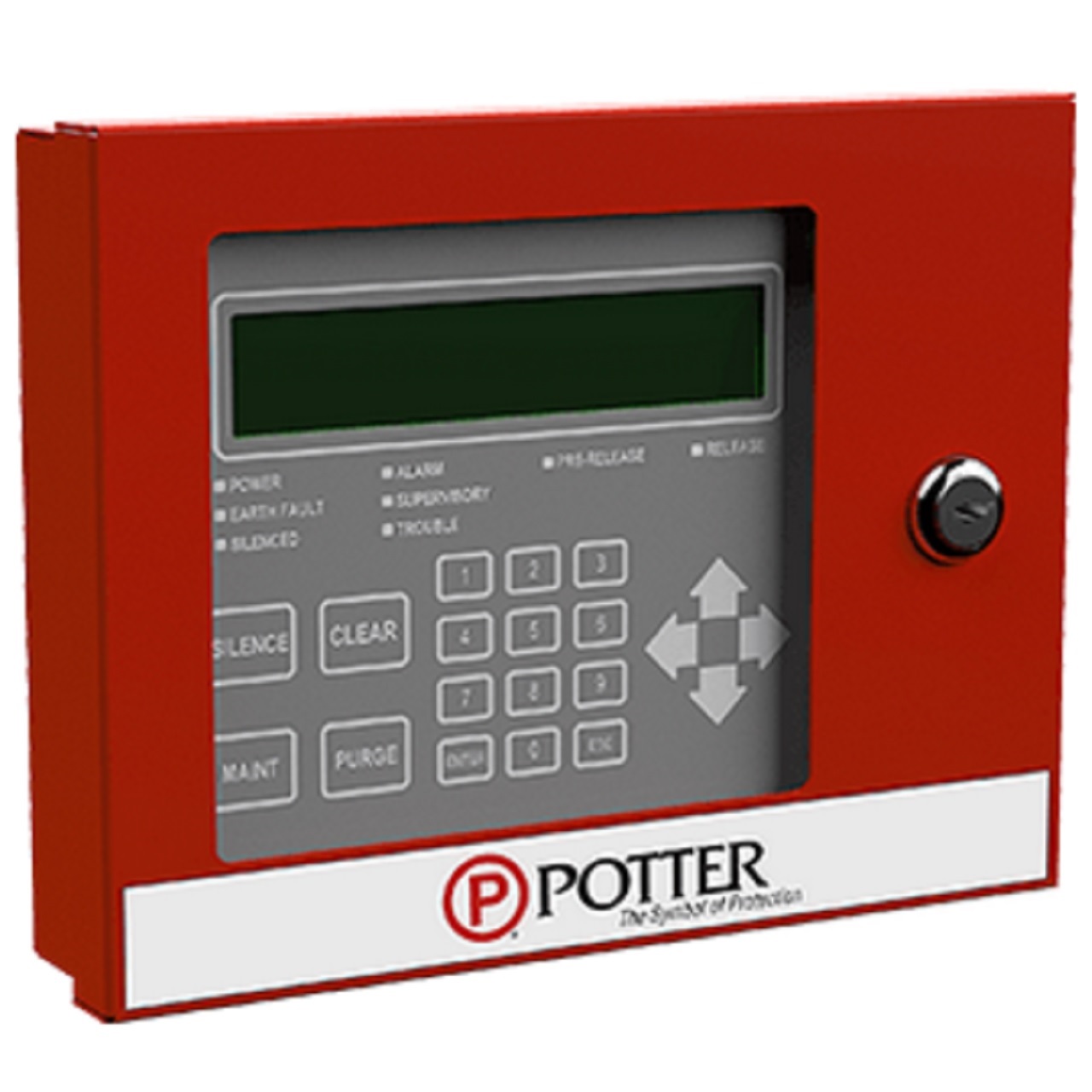 3992660 Potter RA-6500 160 Character LCD Remote Annunciator