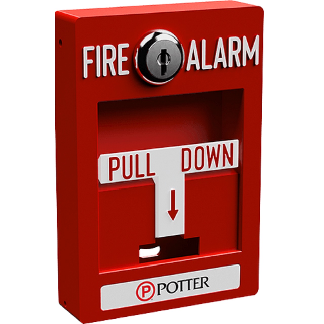 3992720 Potter PAD 100-PSDA Addressable Pull Station Dual Action