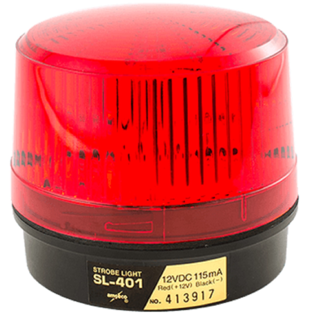 4190019 Potter SL-401-R Strobe Light - Red