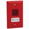 Show product details for 4550014 Potter HP-25TR Terminal Type Mini Horn - Red