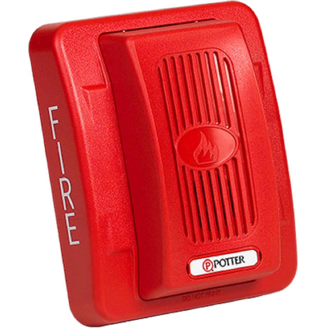 4890005 Potter EH-24R Wall Mount Electronic Horn - Red