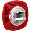 Show product details for 4890202 Potter SPKSTR-24WLP Low Profile Wall Mount Speaker Strobe - Red