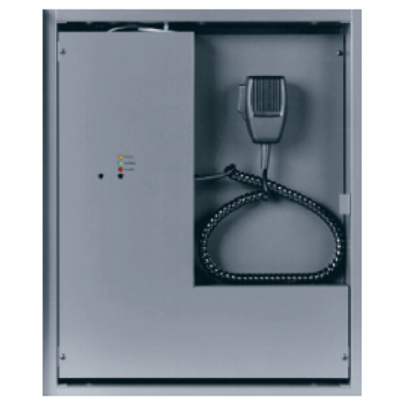 EVAX-50R/4Z Potter Evax 50 Watt Voice Evacuation System with 4 Speaker Zones - Red