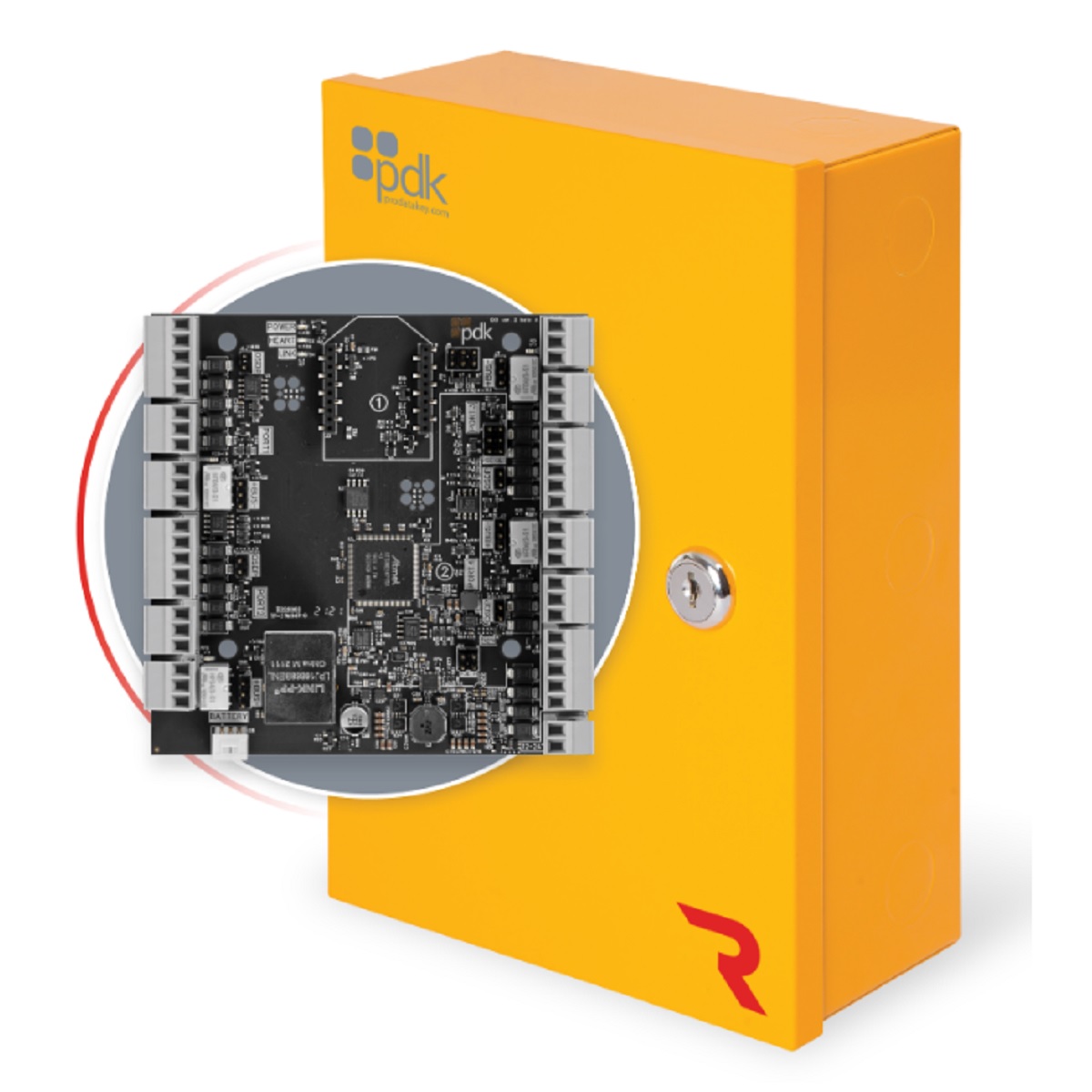 R4 PDK Red Four Door Controller Ethernet OSDP Wiegand Battery Monitoring Optional Wireless and PoE++