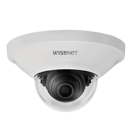 QND-6011 Hanwha Techwin 2.8mm 30FPS @ 2MP Indoor Day/Night WDR Dome IP Security Camera POE
